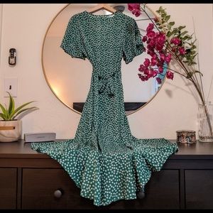 Paisley Wrap Dress
